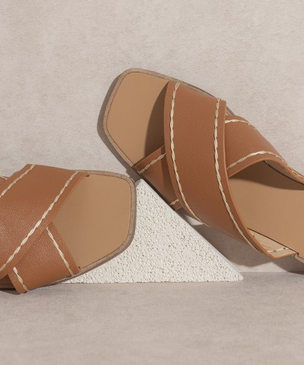 oasis society stella - criss cross sandal