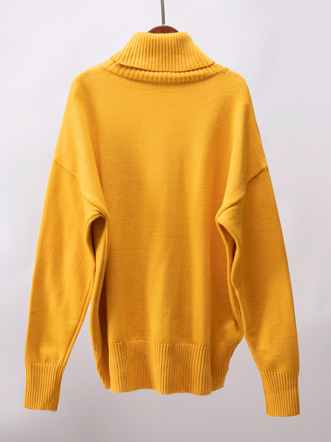 turtleneck long sleeve sweater