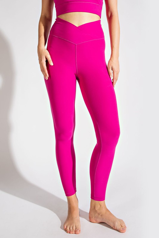 v waist full length leggings