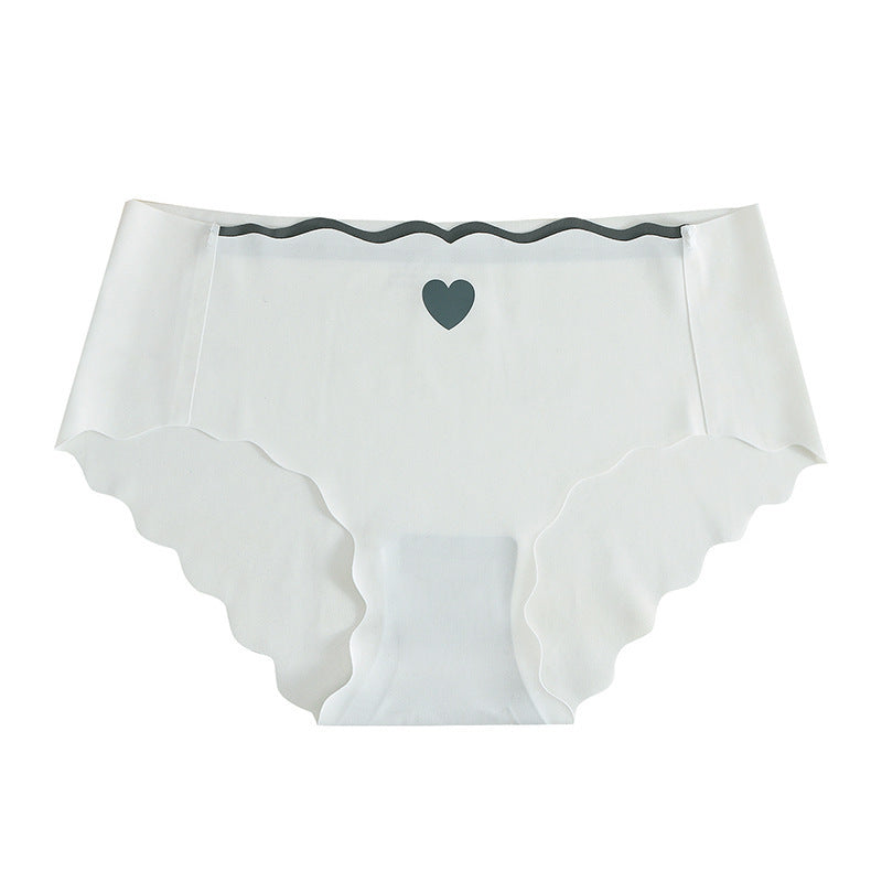 fashion seamless ice silk underwear women