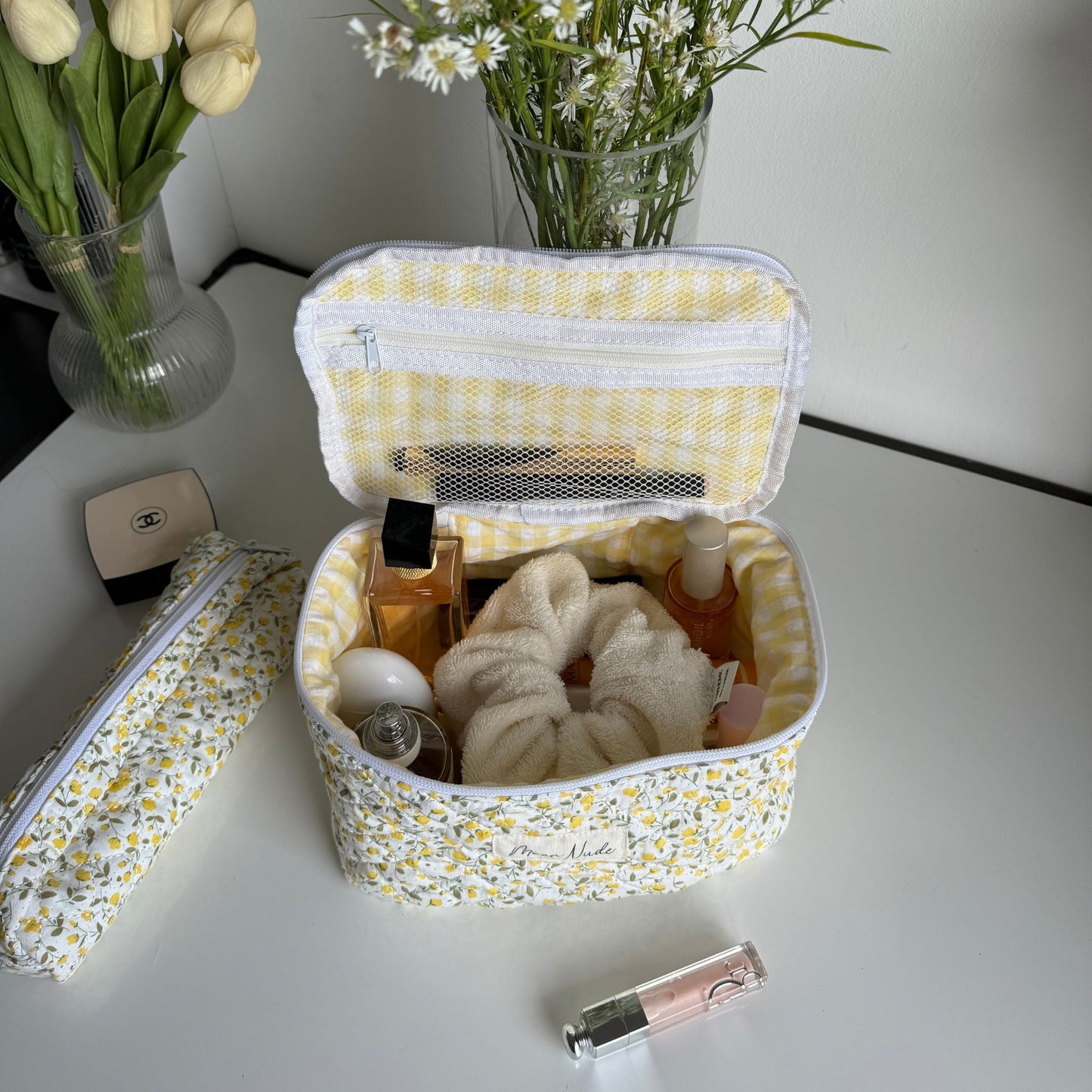 buttercup vanity bag