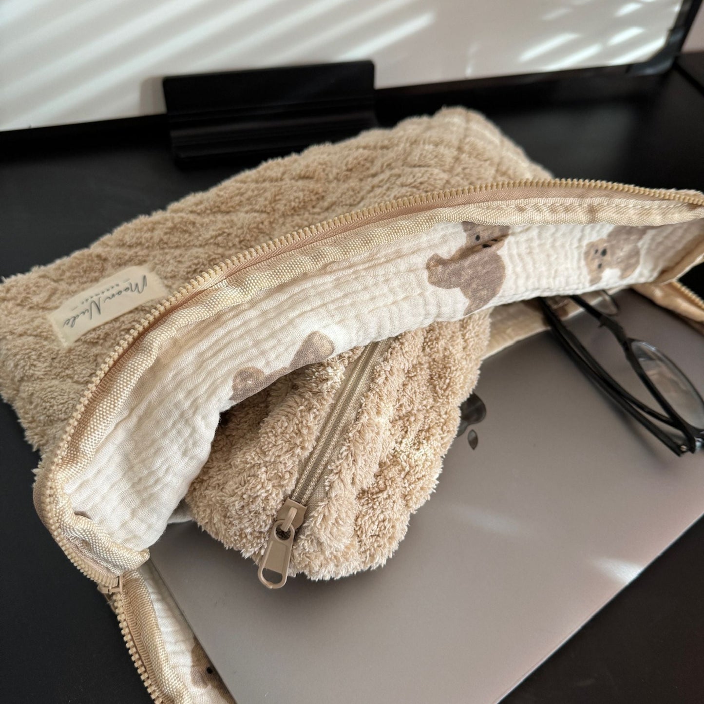 teddy pencil case