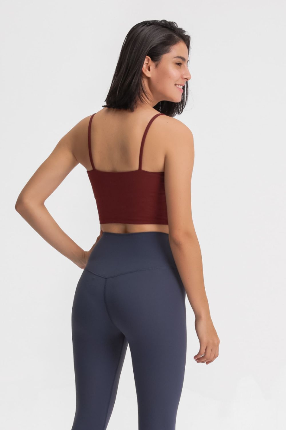 feel like skin scoop neck sports cami