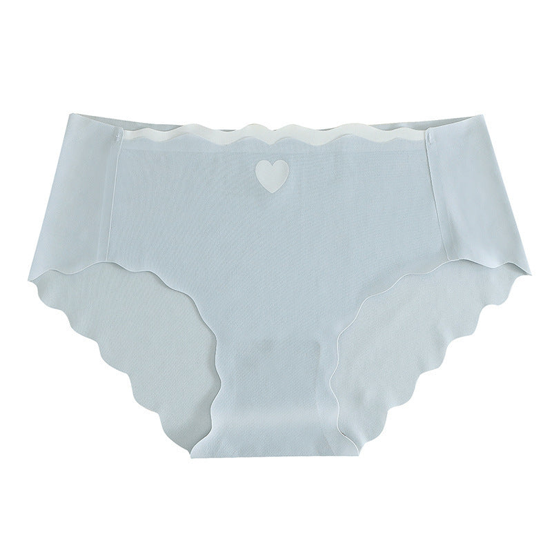 fashion seamless ice silk underwear women