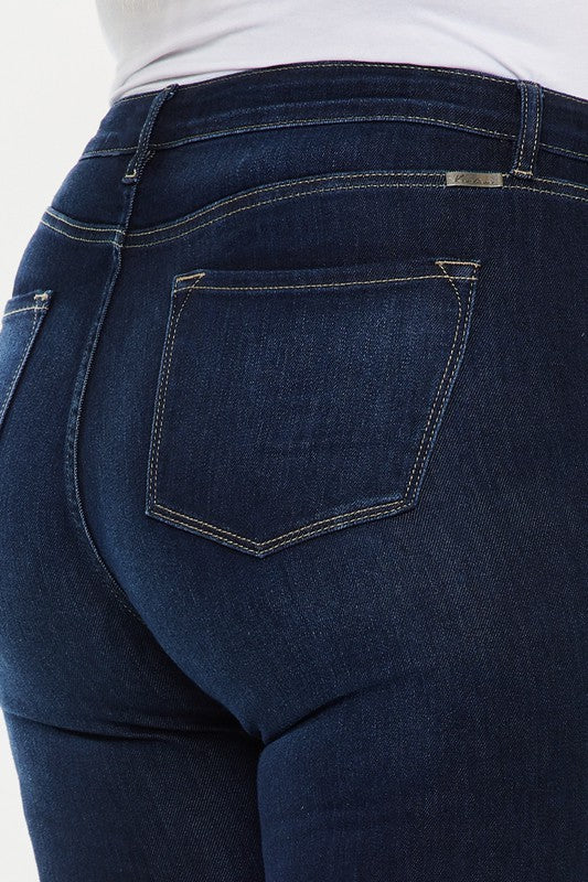 plus high rise ankle skinny jeans