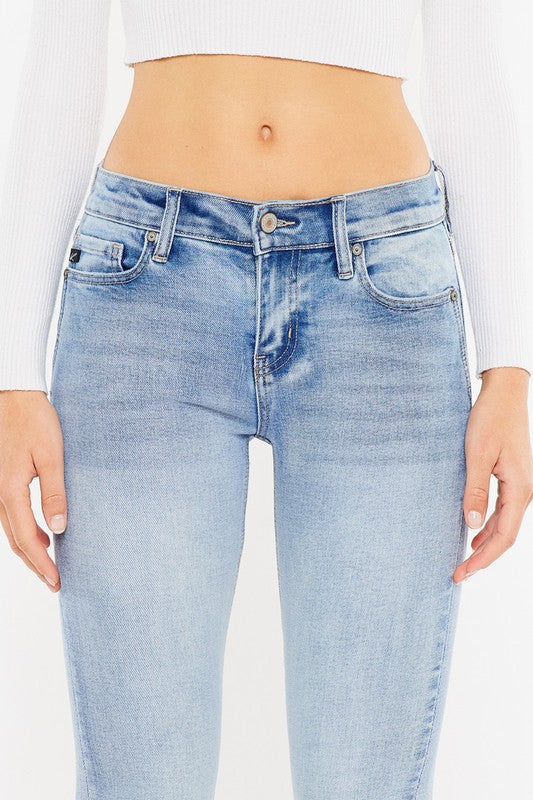mid rise y2k bootcut jeans