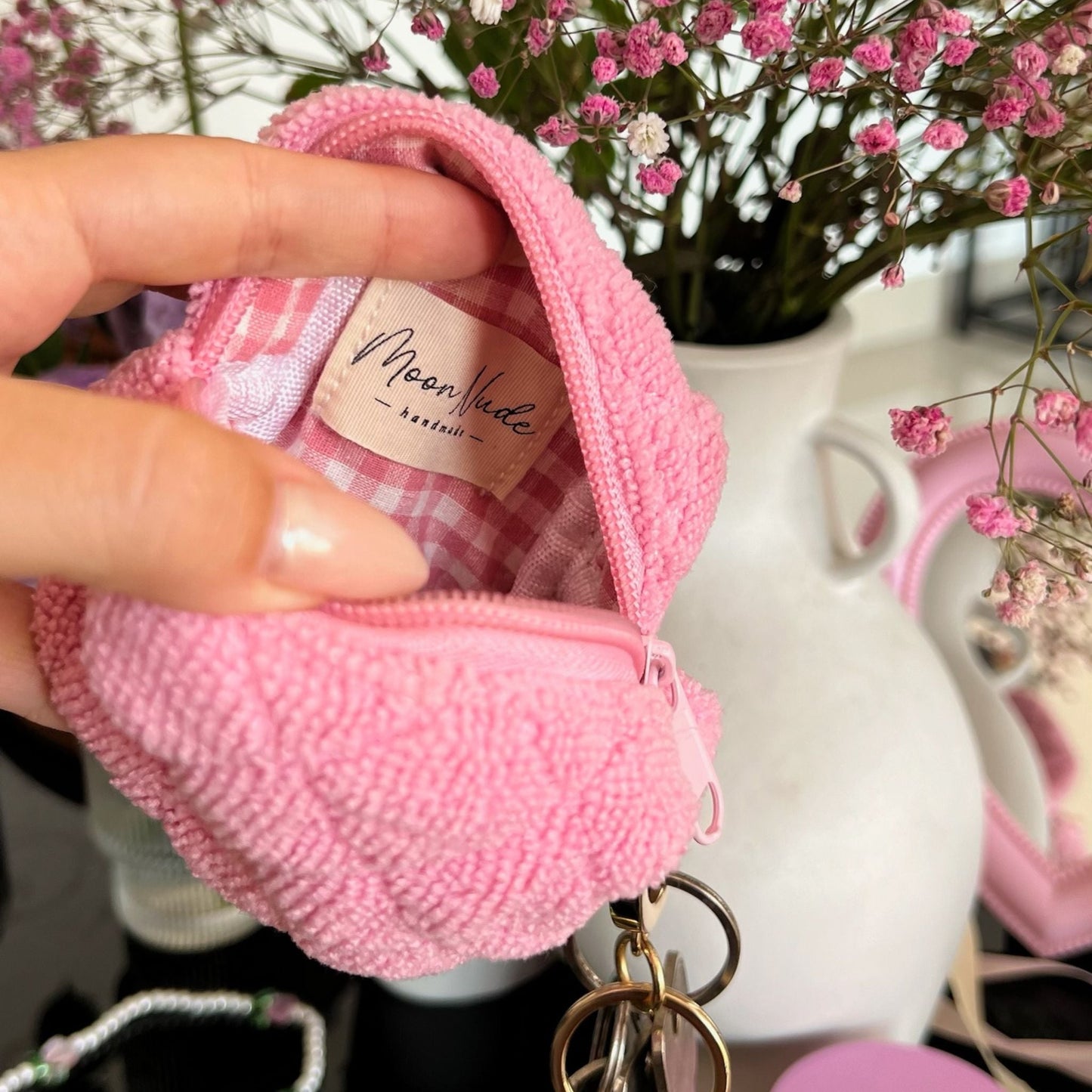 candy keychain bag