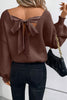 Coffee / XL / 50%Viscose+28%Polyester+22%Polyamide