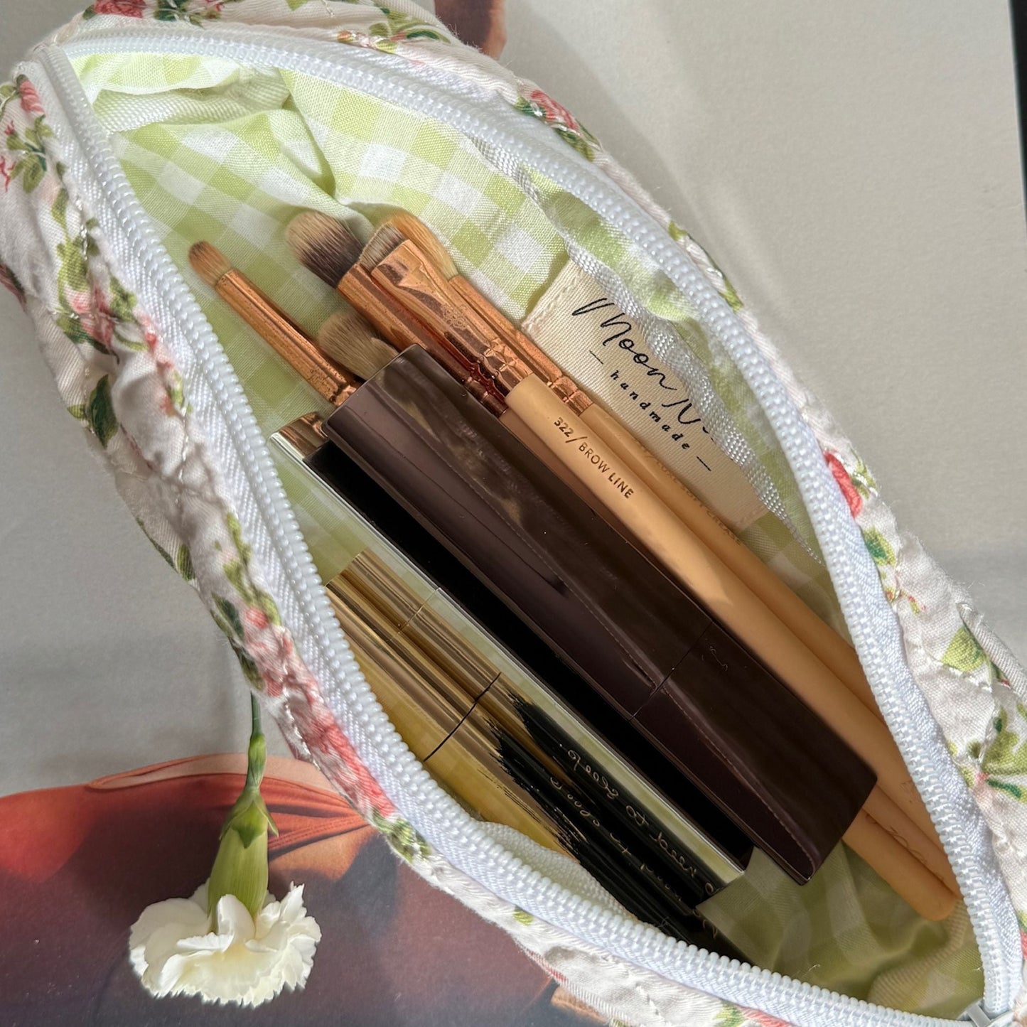 roze pencil case