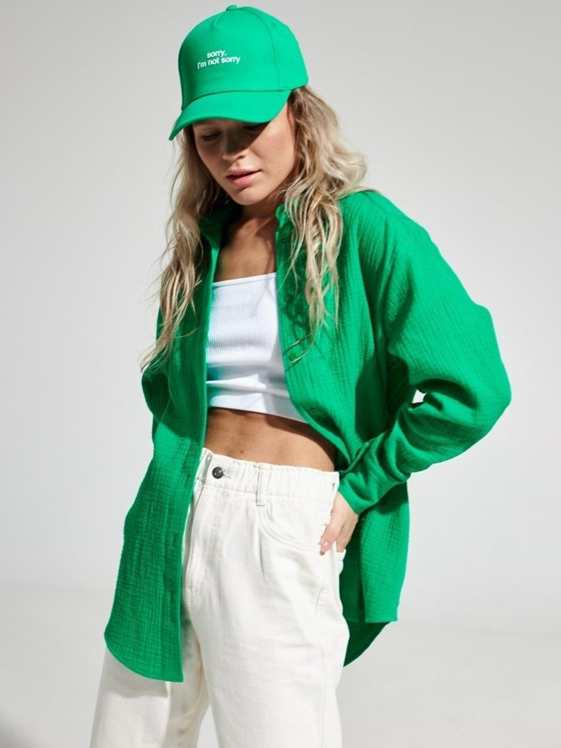 textured collared neck long sleeve shirt