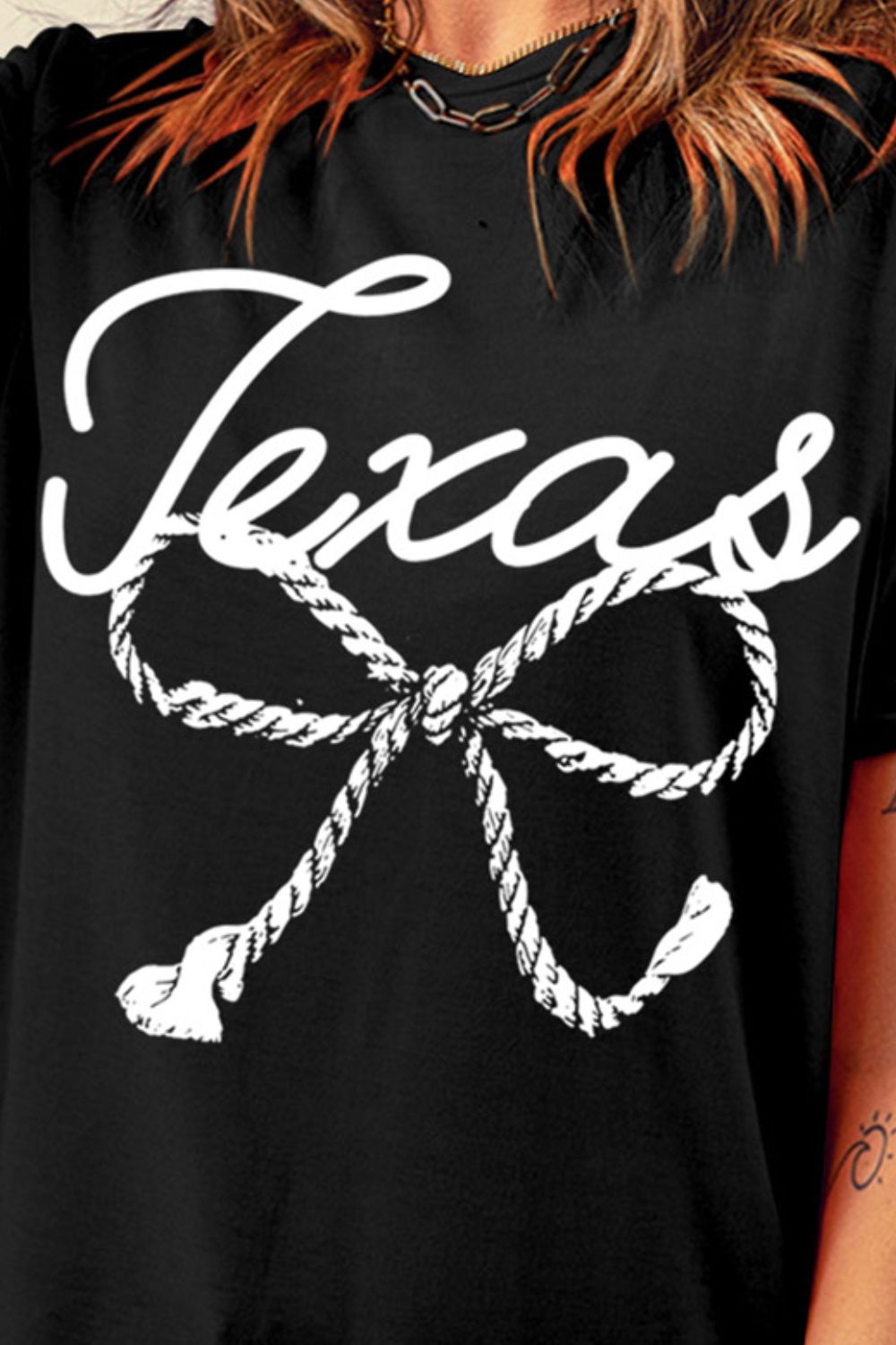 graphic round neck short sleeve t-shirt