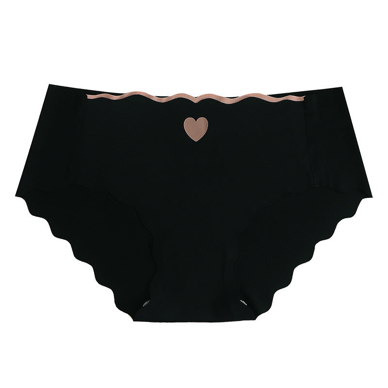 fashion seamless ice silk underwear women