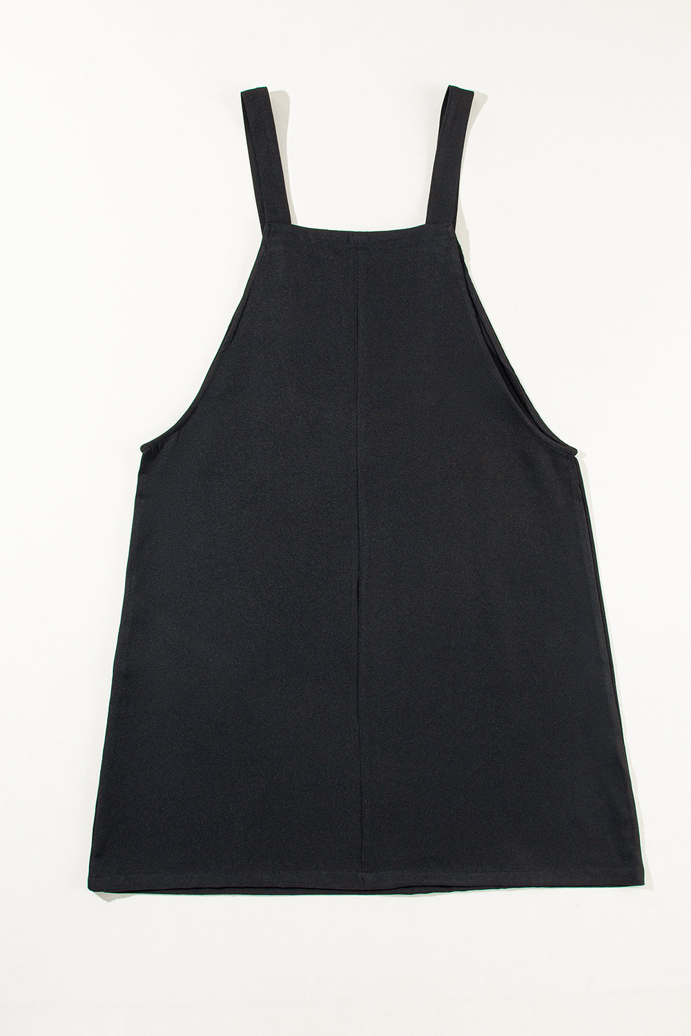 plus size square neck wide strap dress