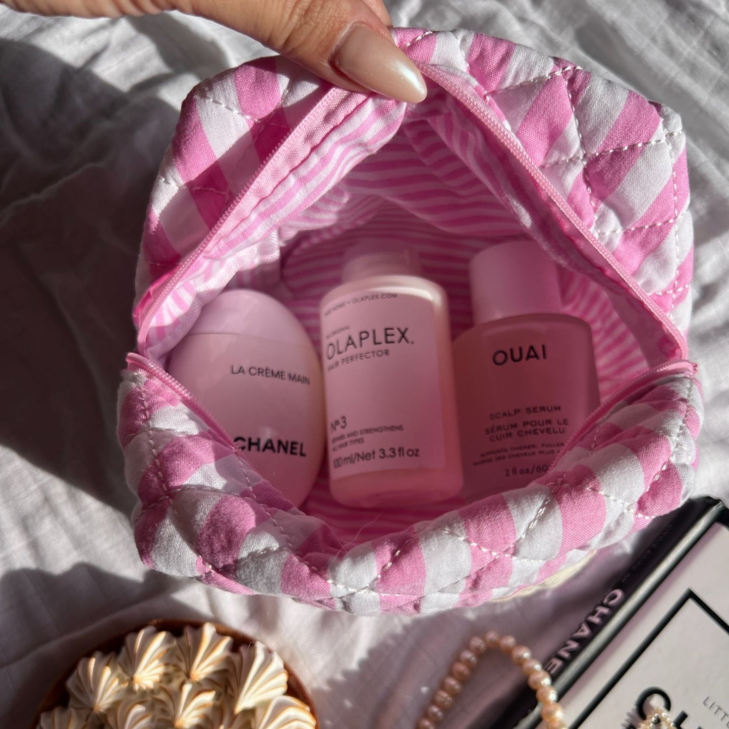barbie mini makeup bag