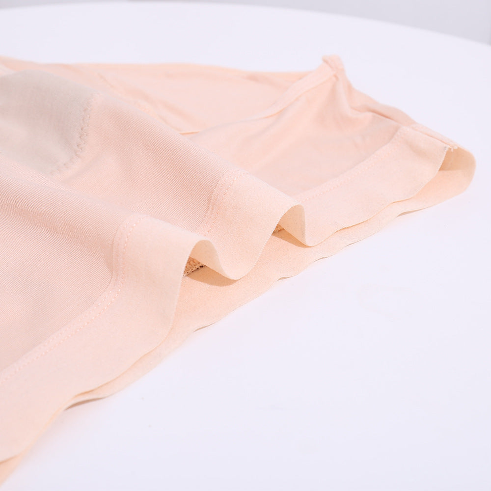 women's plus size four-layer bamboo fiber anti-leakage physiological underwear