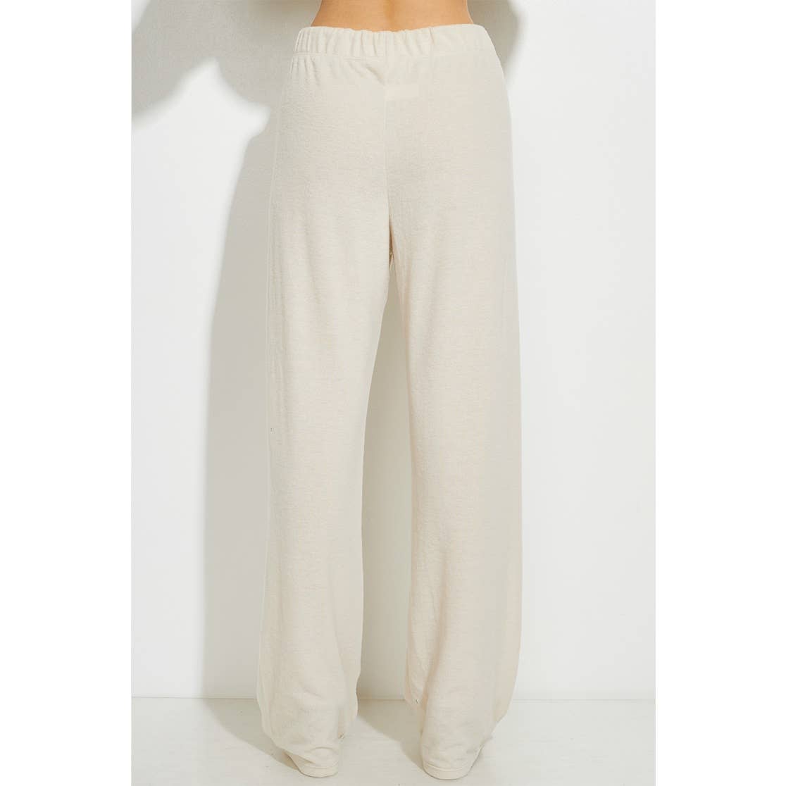 colorful bow allover print soft loungewear set
