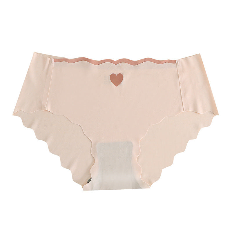 fashion seamless ice silk underwear women