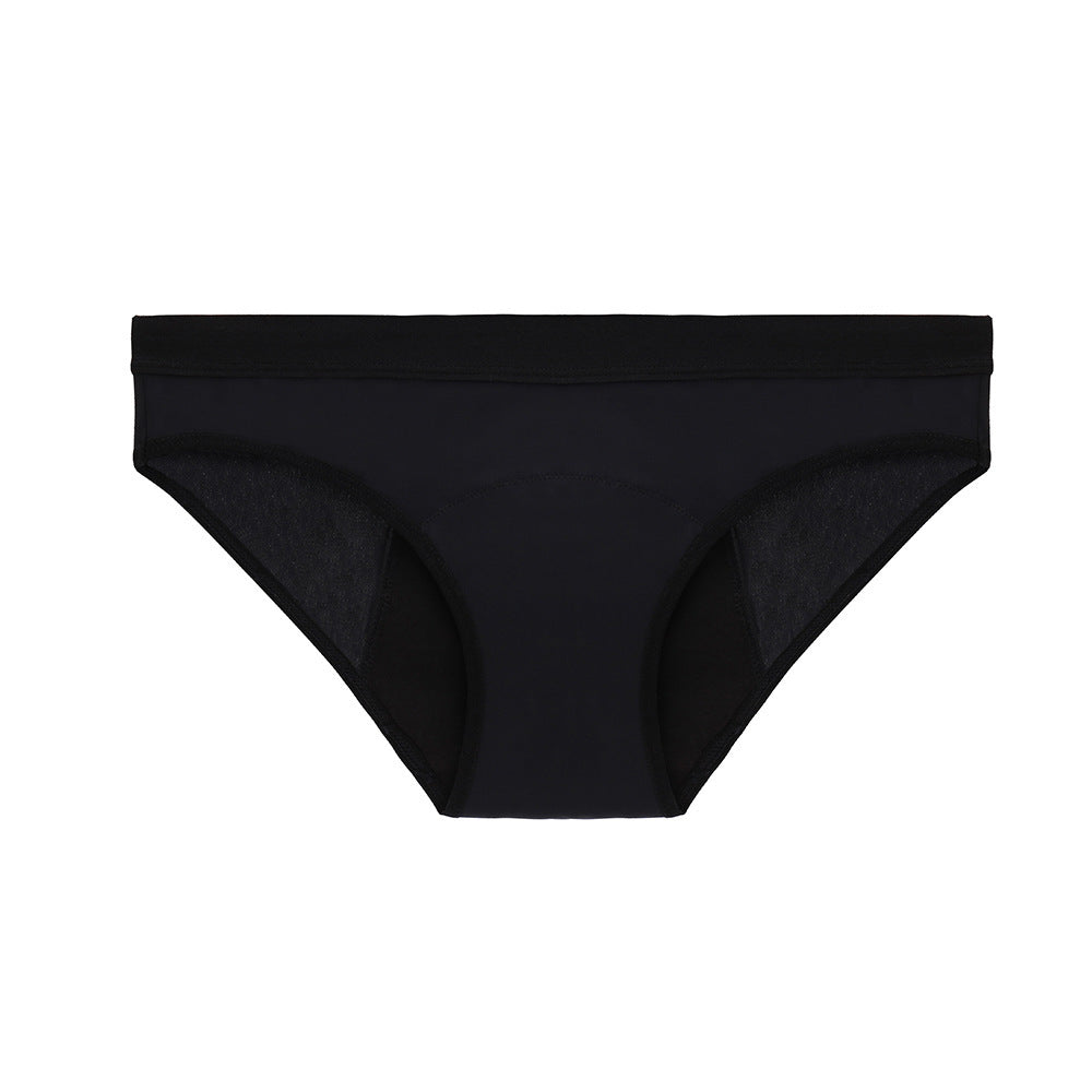 women's plus size four-layer bamboo fiber anti-leakage physiological underwear
