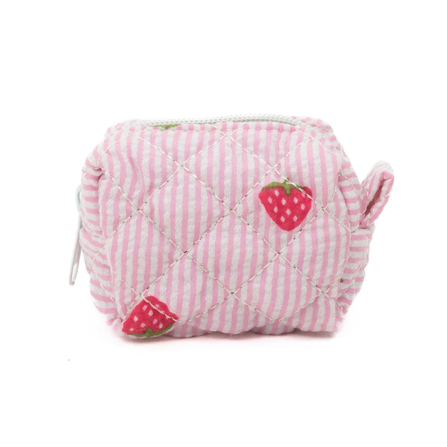 strawberry keychain bag