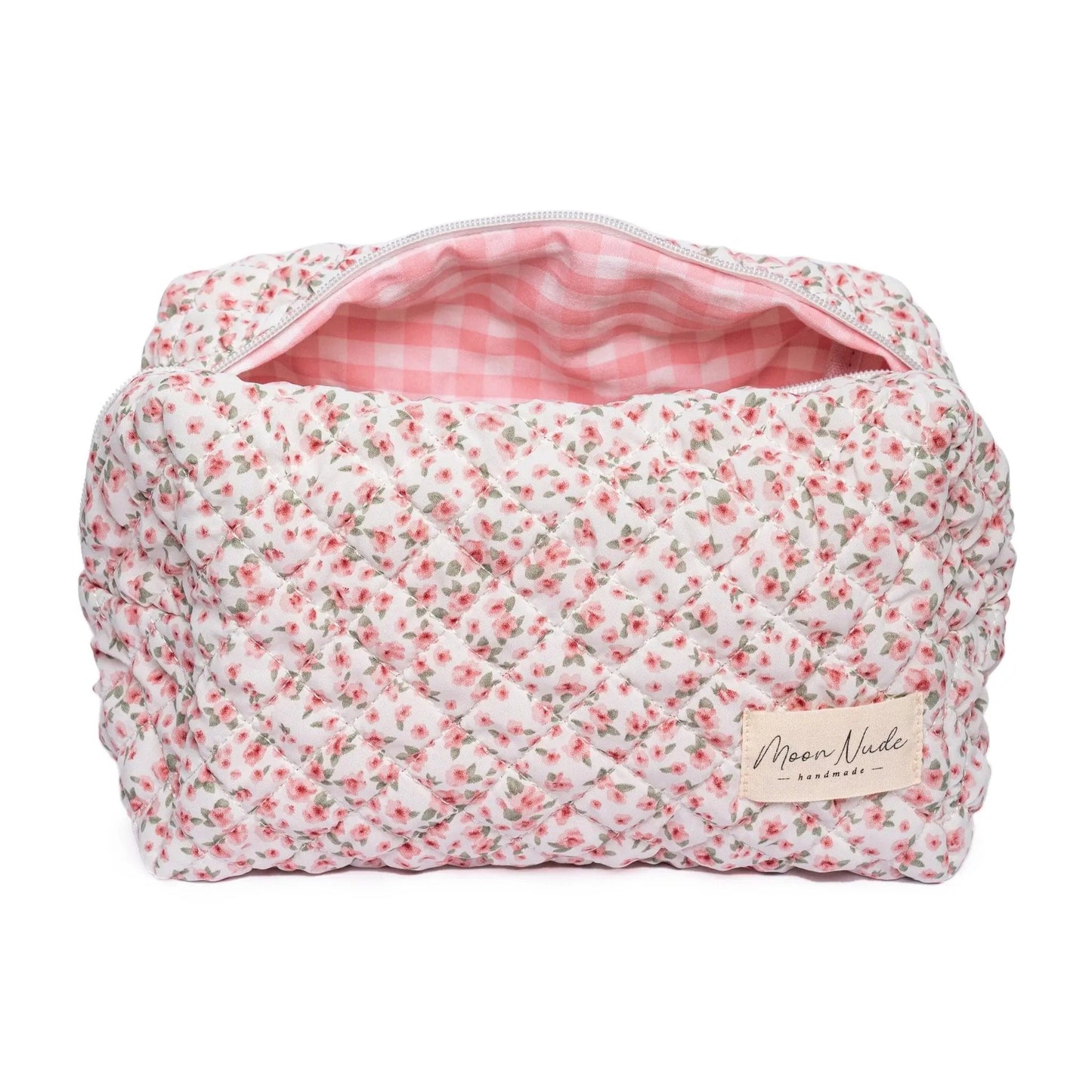 peony large makeup bag