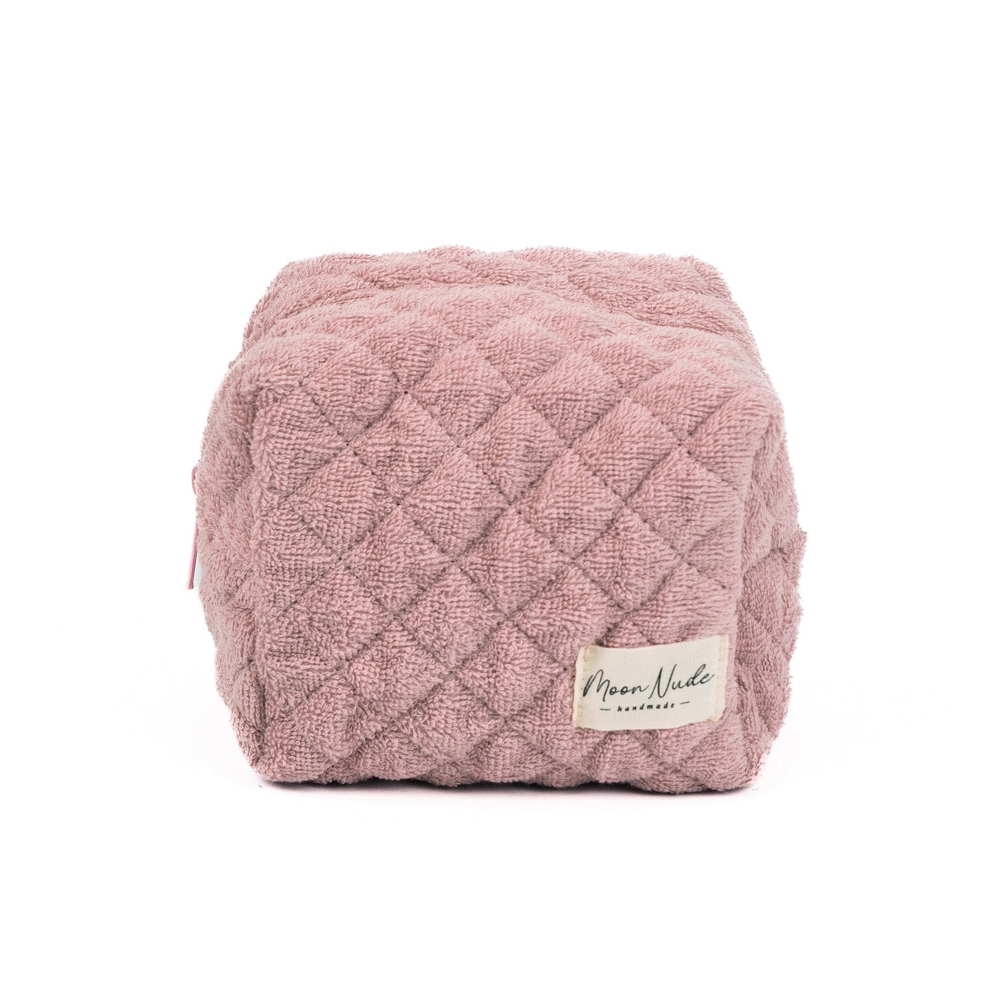 blush mini makeup bag
