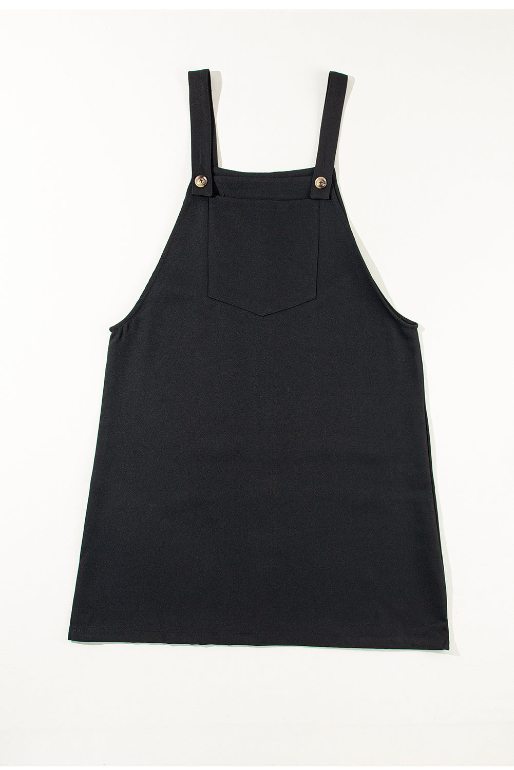 plus size square neck wide strap dress