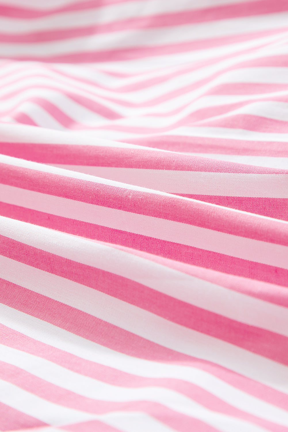 pink stripe dolman sleeve oversize shirt