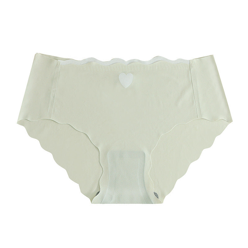 fashion seamless ice silk underwear women