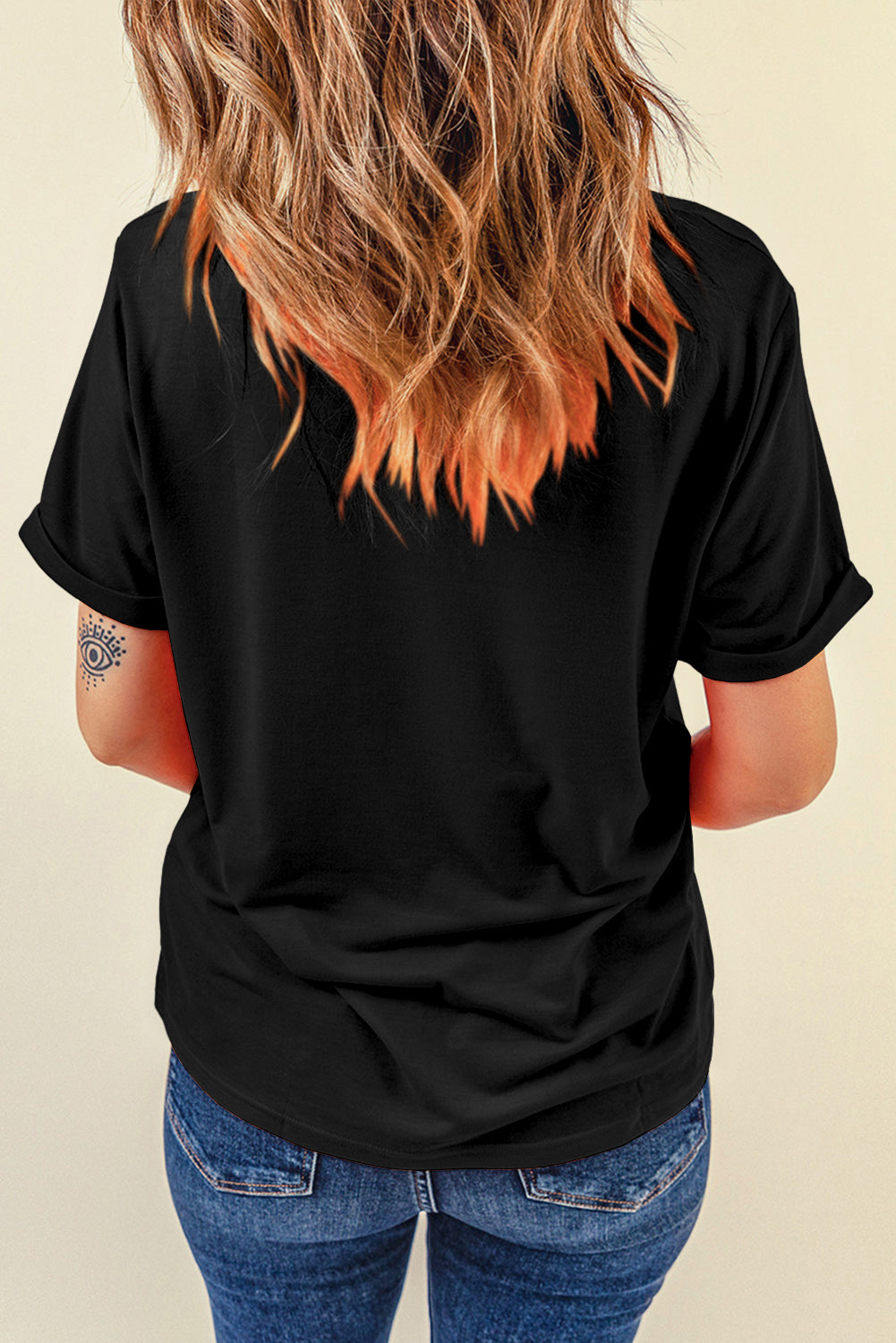 round neck short sleeve t-shirt