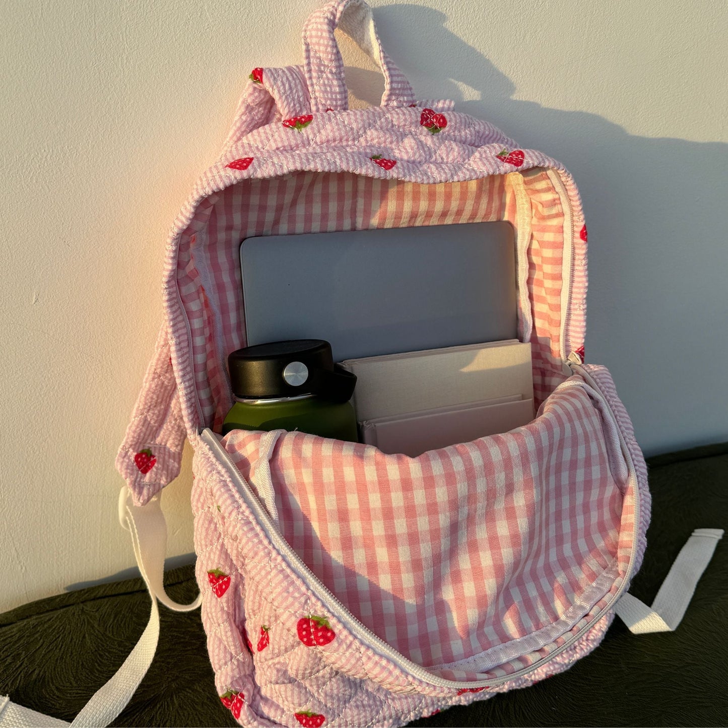 strawberry backpack