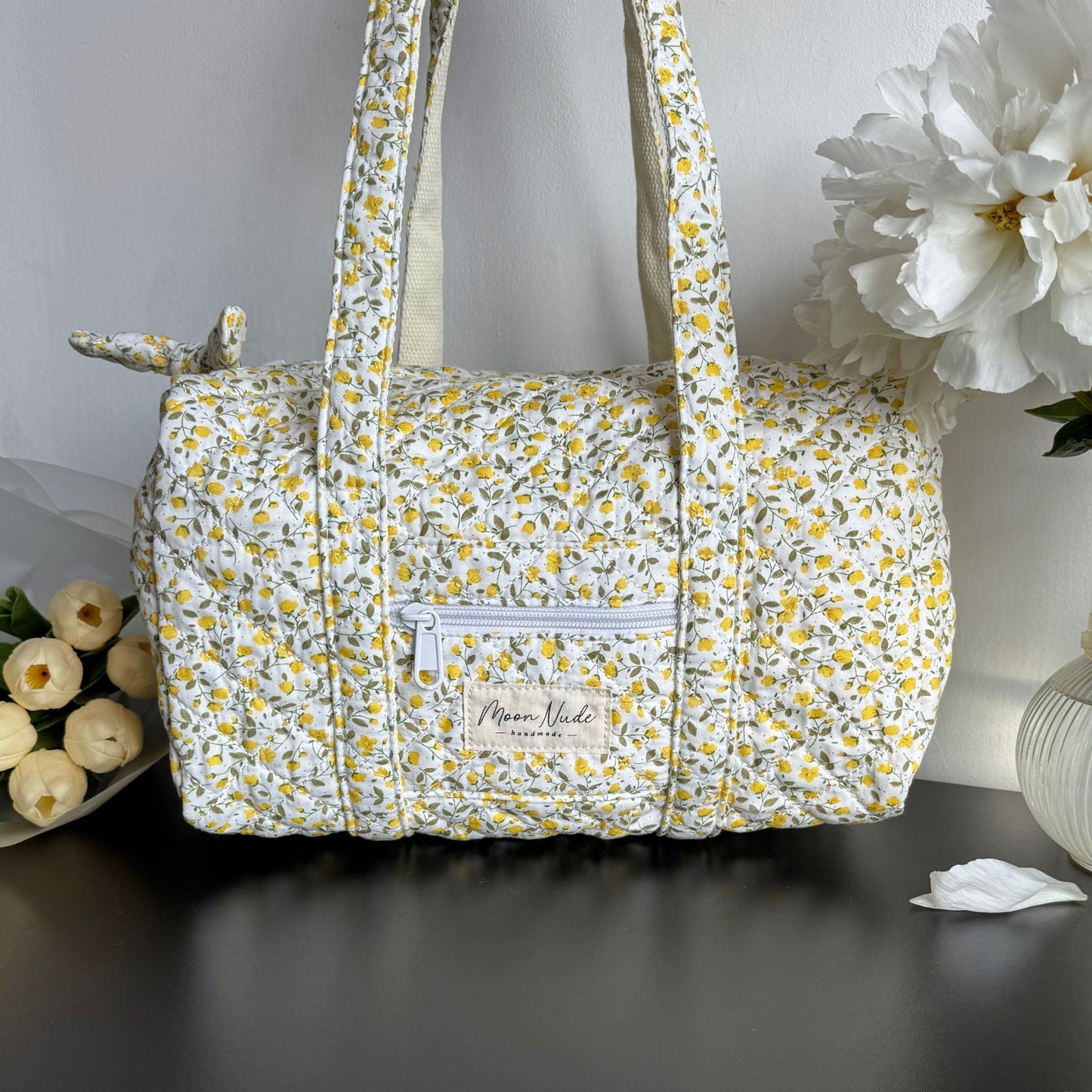 buttercup mini duffel bag