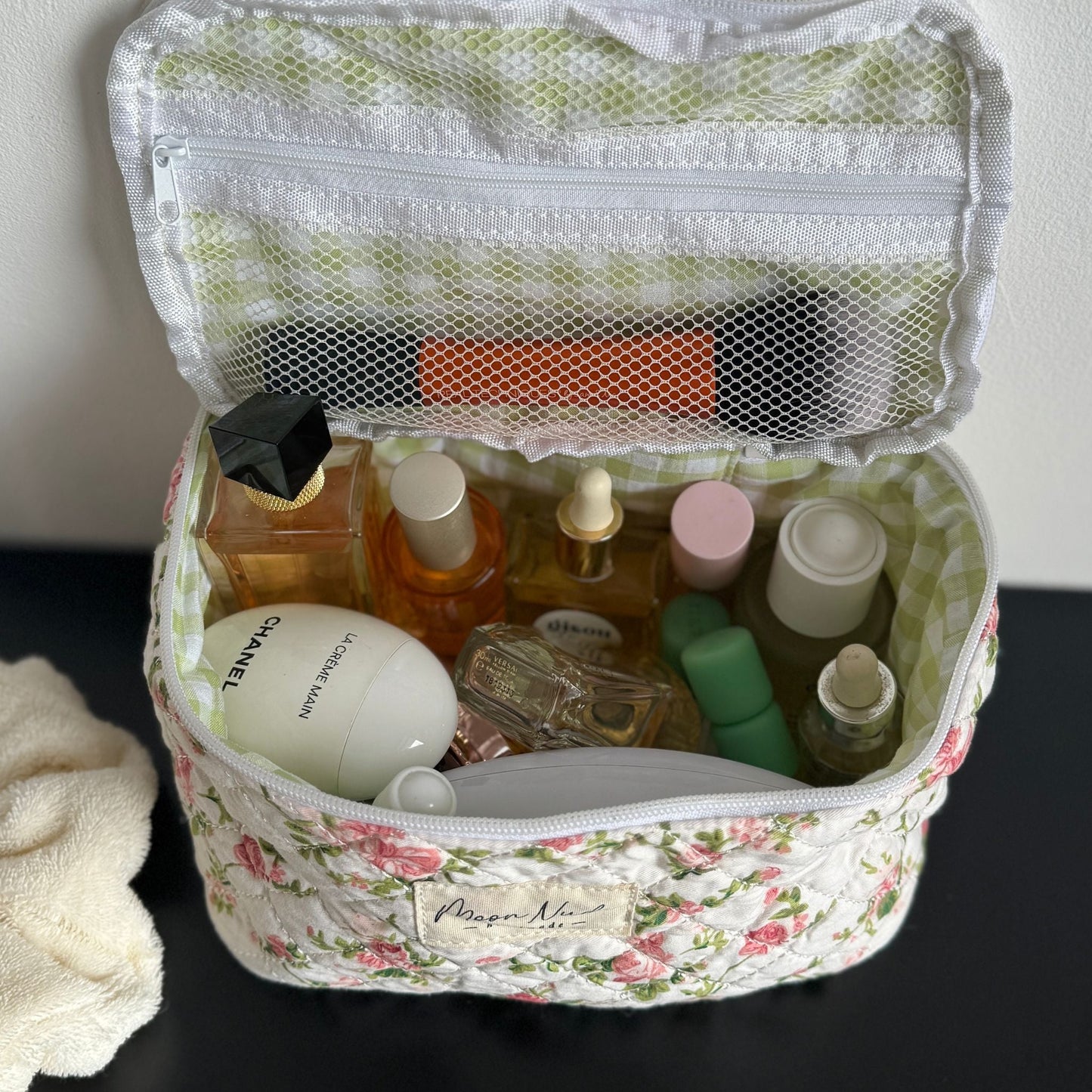 roze vanity bag