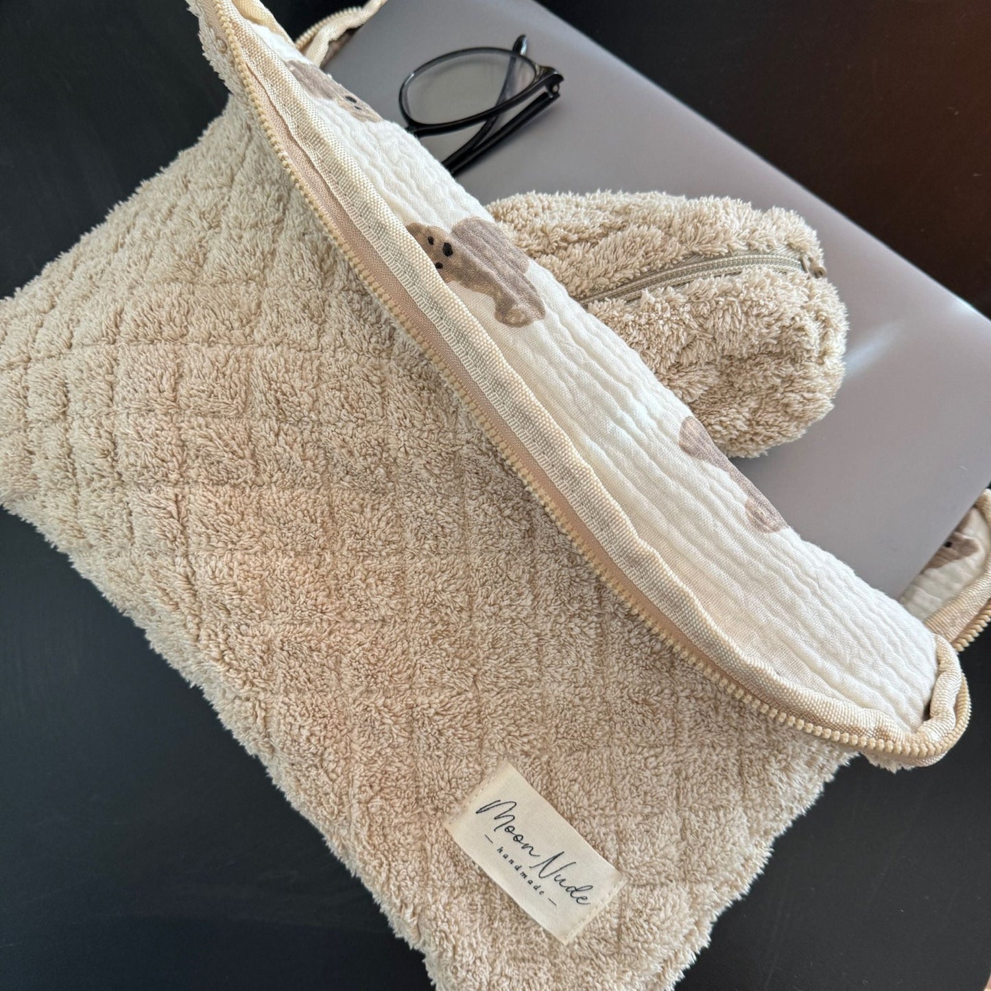 teddy laptop sleeve